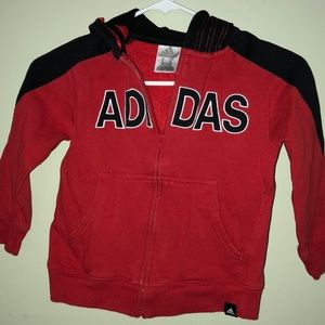 Boys Adidas Full-zip sweatshirt